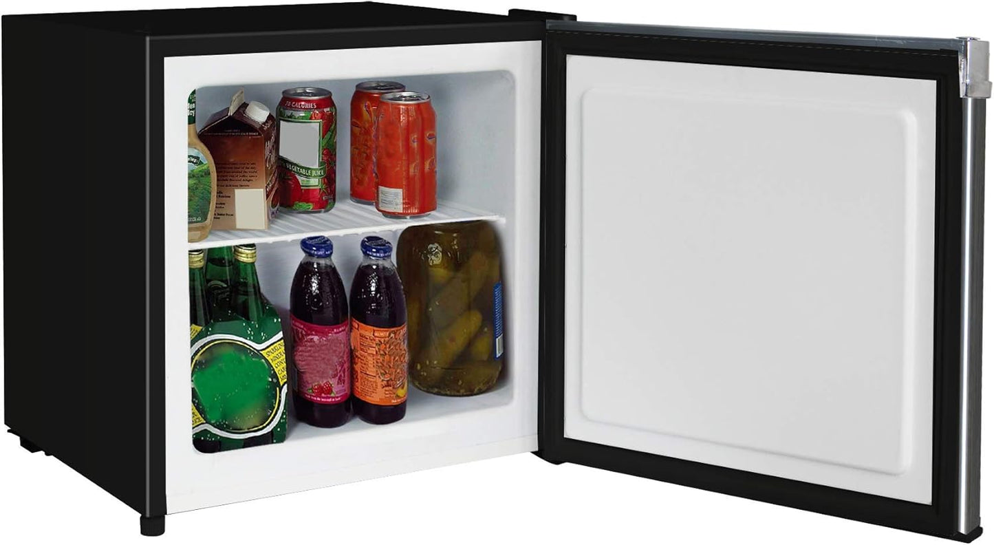 Frigidaire EFRF114-6COM Upright Freezer 1.1 Cu Ft Stainless Platinum Design Series, Silver