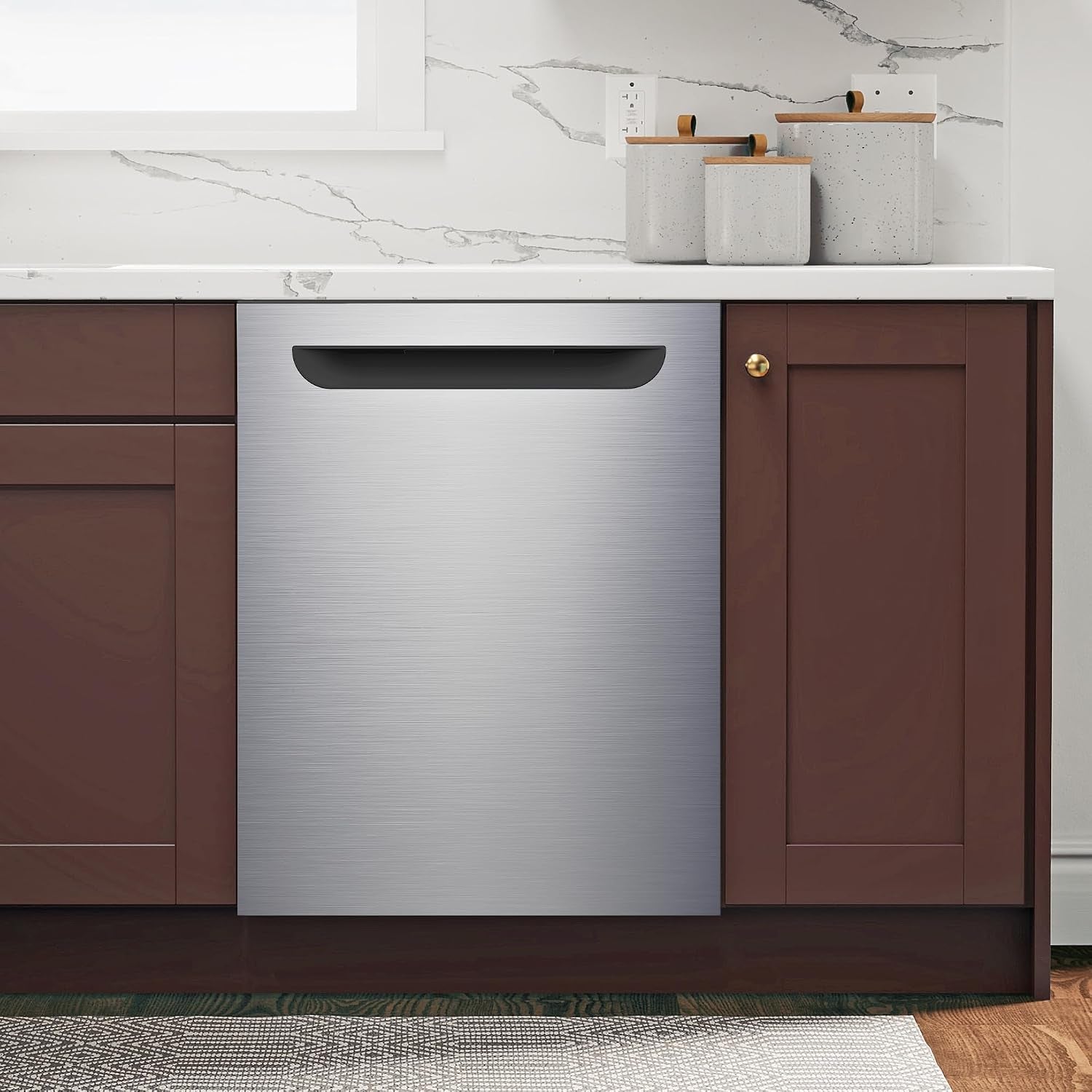 Kenmore 24 in Built-In Dishwasher (Lavavajillas) with Stainless Steel Tub, Top Control, 49 Dba Quiet Operation