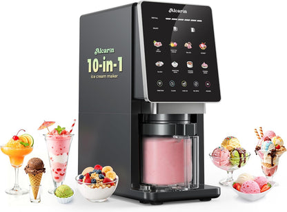 Ice Cream Maker with 1 Pint (Not Freezer), Frozen Treat Machine