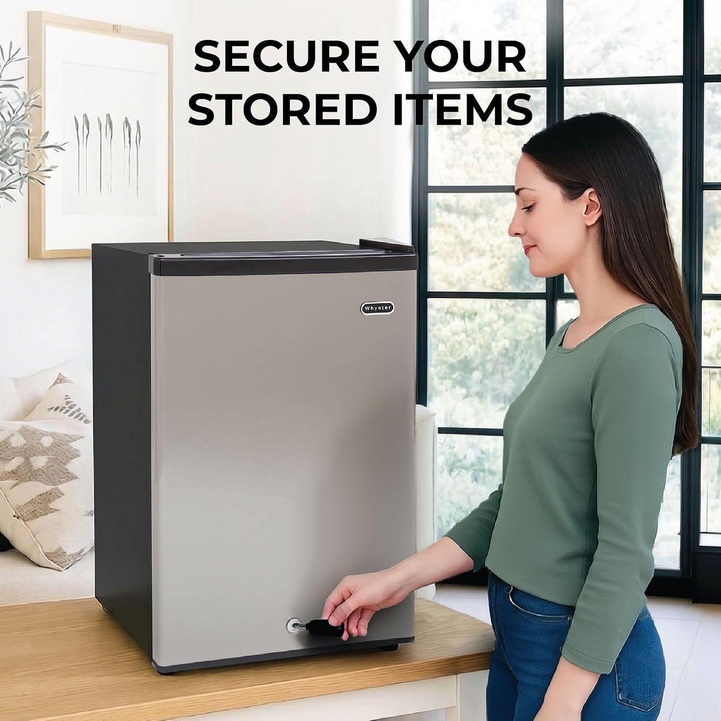 Upright Freezer/Fridge Convertible 3 Cu Ft Energy Star, CUF-301SS