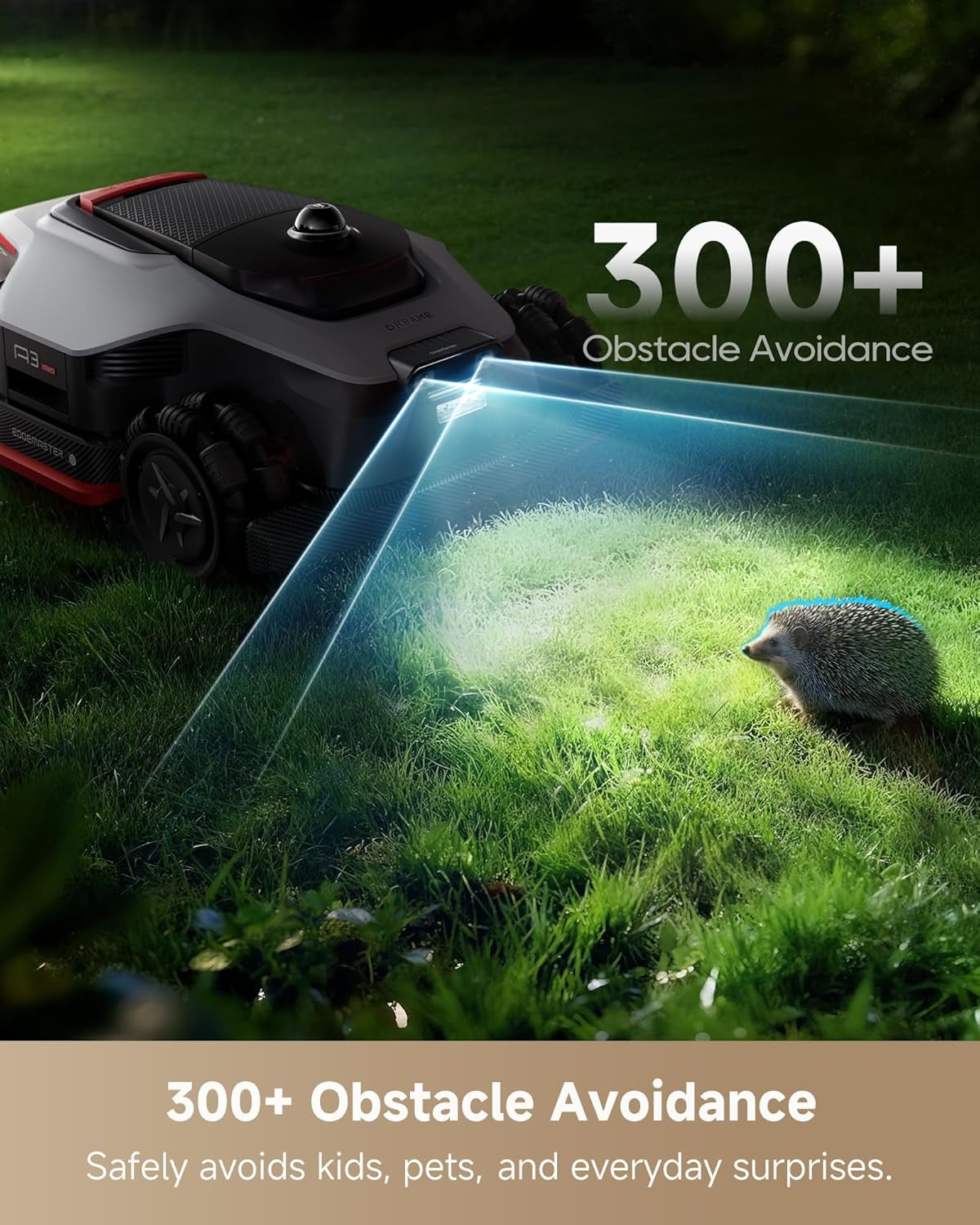 Lidar Robot Lawn Mower A3 AWD Pro 3500 +Garage+Z1 Robotic Pool Cleaner Set, Wire Free No RTK Robotic Lawn Mowers,Dual-Disc Cutting 15.8" Width, Smart Zero-Edge, App Control for 0.87 Acre