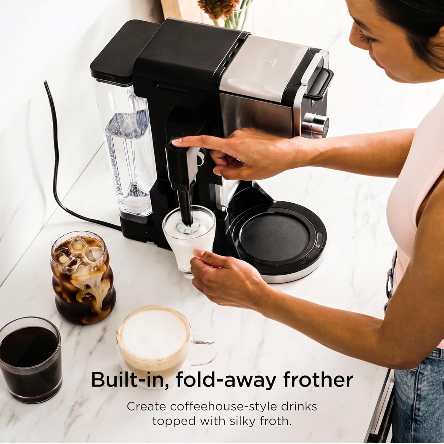 Ninja Specialty Drip Coffee Maker, Dualbrew Pro, Black CFP307