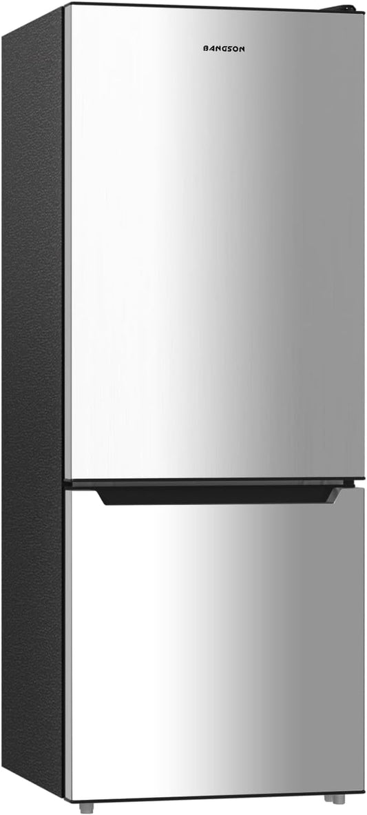 Apartment 7.1 Cu.Ft Refrigerator with Bottom Freezer Silver