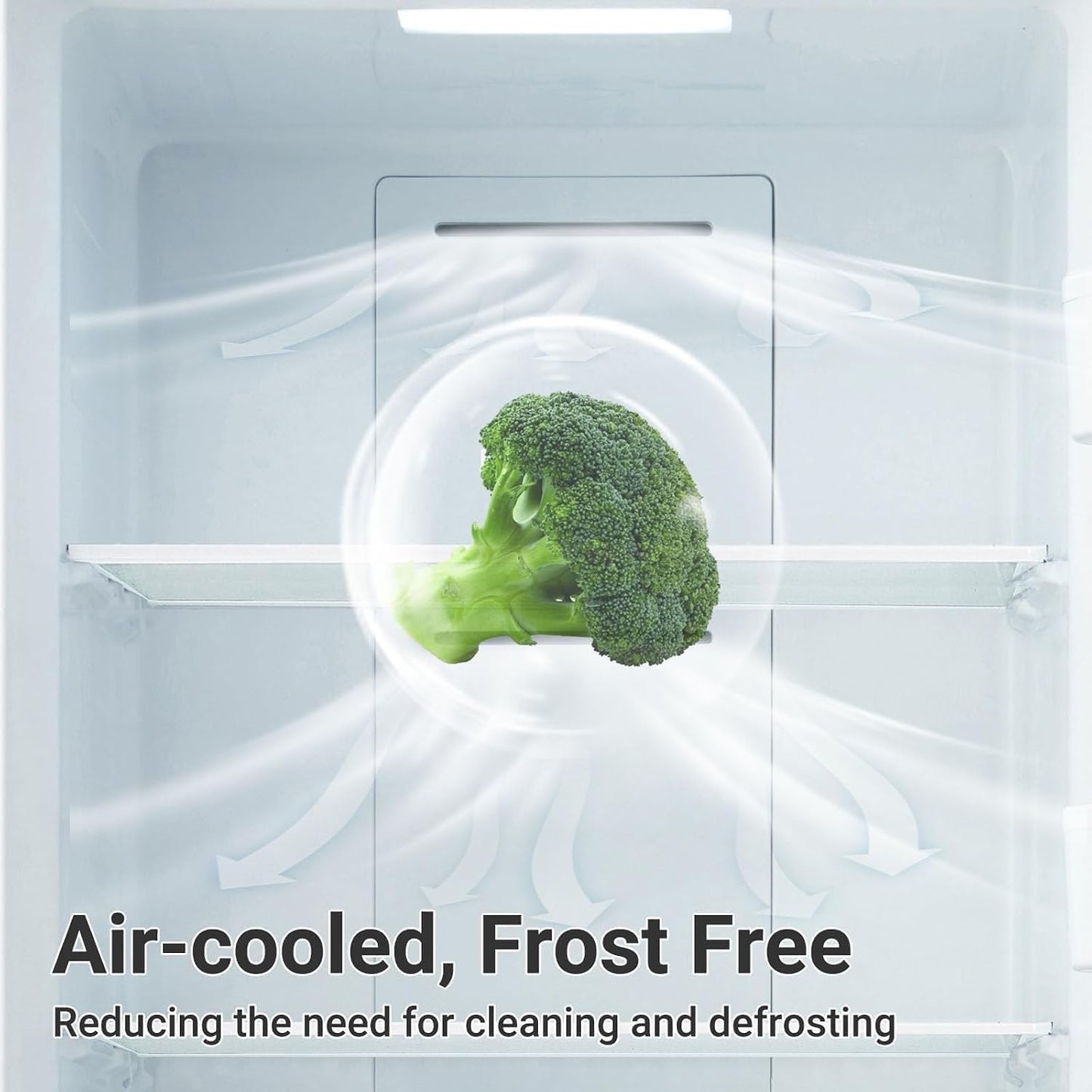 21 Cu.Ft Upright Freezer, Freezer Upright Frost Free Upright Freezers with LED Display,Stainless Steel Convertible Refrigerator Freezer for Garage,Kitchen Use