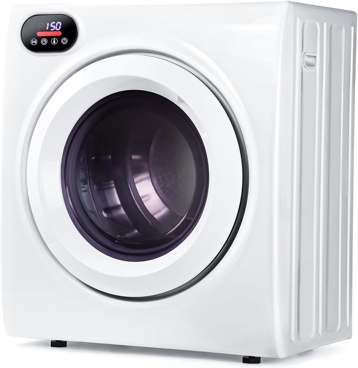 2.65 Cu. Ft. Portable Dryer for Clothes, 1400W Dryer with LCD Panel