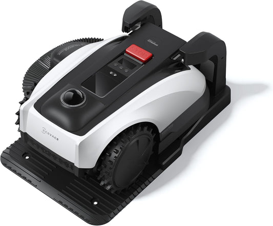 ECOVACS Goat O1000 Lidar PRO Robot Lawn Mower, Wire-Free Robotic Lawn Mower with Dual-Lidar Navigation, Built-In Edge Trimming, AI Obstacle Avoidance, App Control, for Lawns up to 1/4 Acre