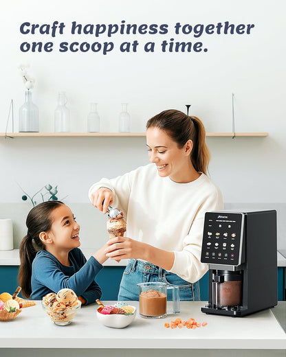 Ice Cream Maker with 1 Pint (Not Freezer), Frozen Treat Machine