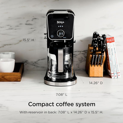 Ninja Specialty Drip Coffee Maker, Dualbrew Pro, Black CFP307