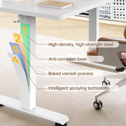Veken ODHOME123 Electric Standing Desk 140cm White