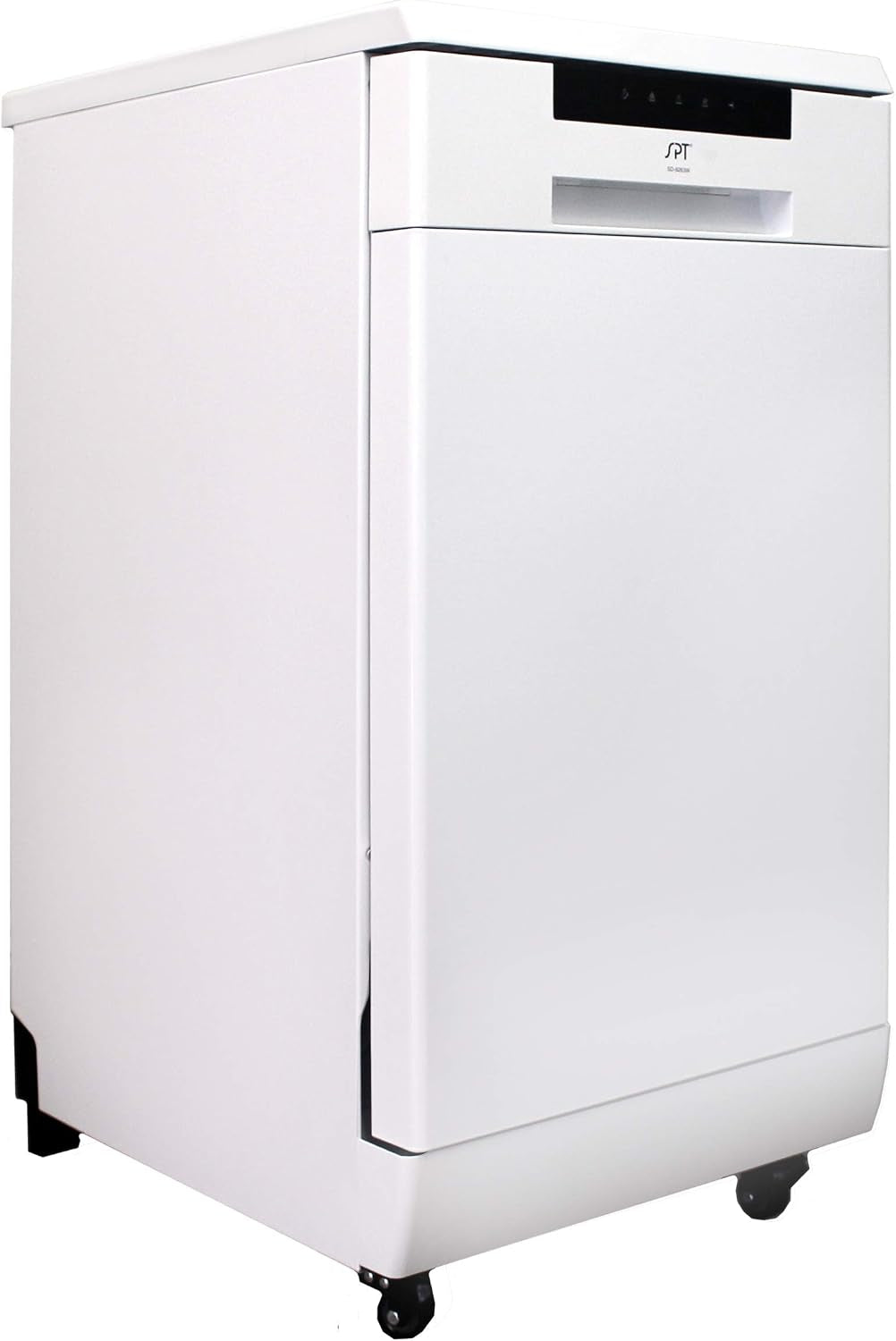 SD-9263WA 18″ Wide Portable Dishwasher with ENERGY STAR, 6 Wash Programs, 8 Place Settings and Stainless Steel Tub – White