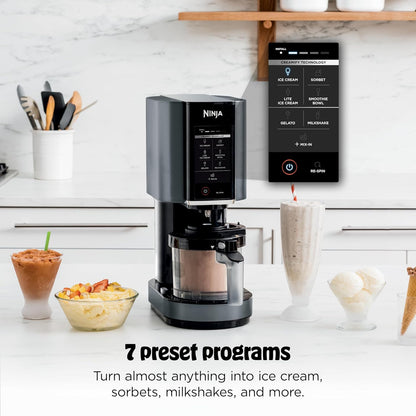 Ninja® Creami® 7-In-1 Ice Cream Maker, Ice Cream, Gelato & More, NC299AMZ