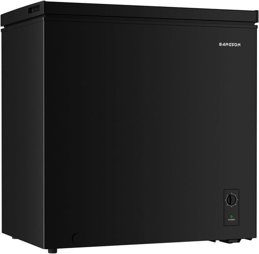 7.1 Cu.Ft Chest Freezer for Apartment, Black