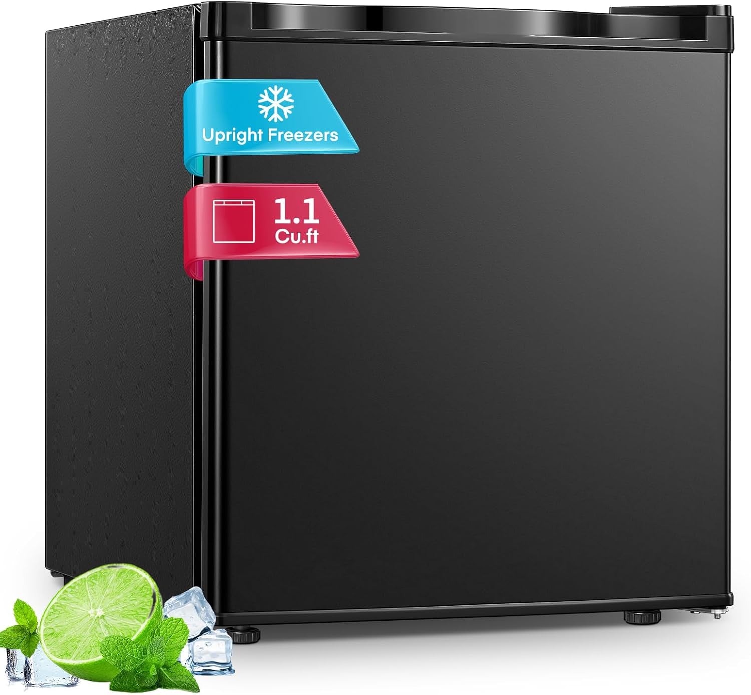 1.1 Cu.Ft Min Freezer Countertop for Office,Dorm,Apartment or RV