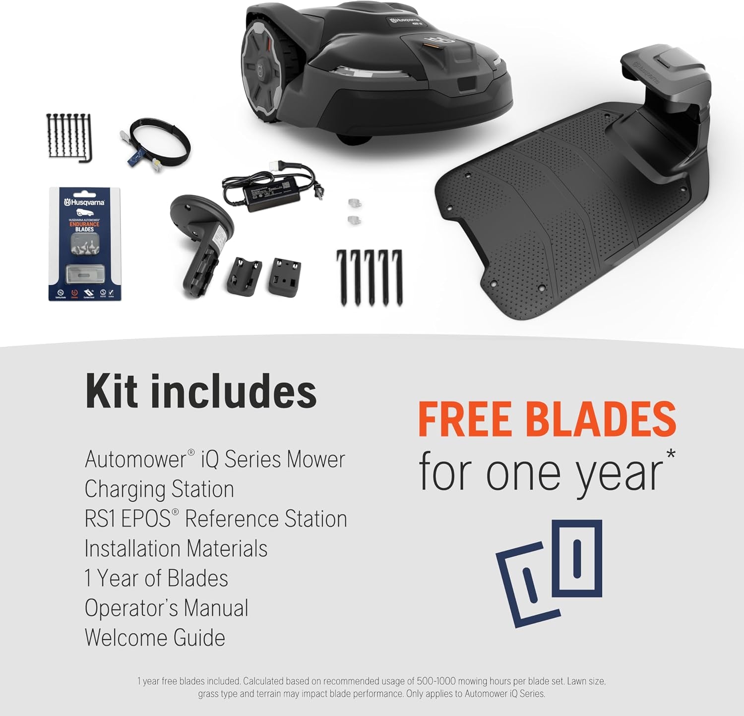 Husqvarna Automower® Iq Series 420 Iq, Robot Lawn Mower, GPS Robotic Mower