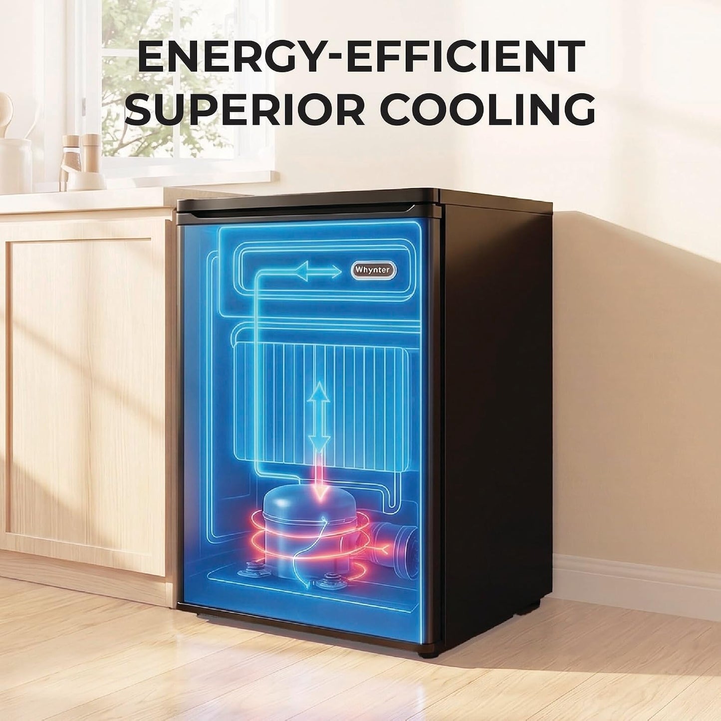Upright Freezer/Fridge Convertible 3 Cu Ft Energy Star, CUF-301SS