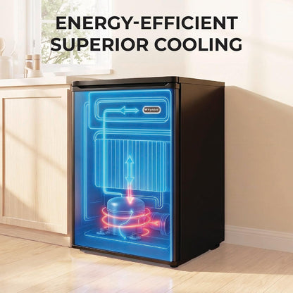Upright Freezer/Fridge Convertible 3 Cu Ft Energy Star, CUF-301SS