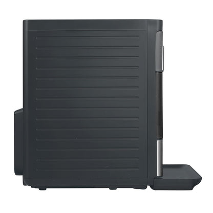 Frigidaire Gallery, 33 Lbs. Countertop Ice Maker, Nugget Shaped Ice, Stainless Steel Trim (Black)