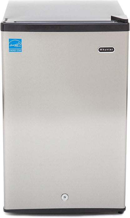 Upright Freezer/Fridge Convertible 3 Cu Ft Energy Star, CUF-301SS