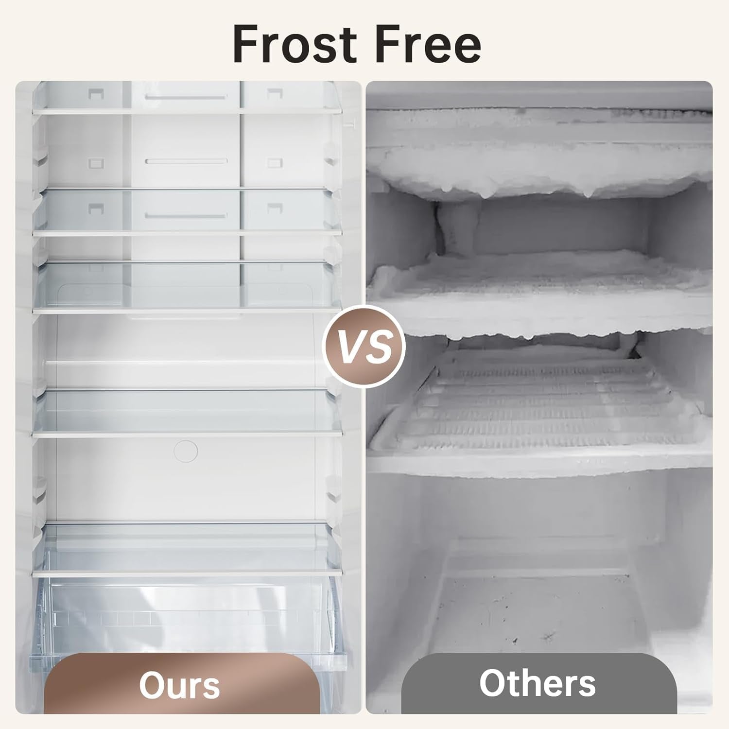 21.2 Cu.Ft. Stainless Convertible Upright Freeze,Rlarge Capacity, Frost Free, Digital Touch Control Panel, Frost Free, Quiet Operation, Stand up Freezer for Homes, Office