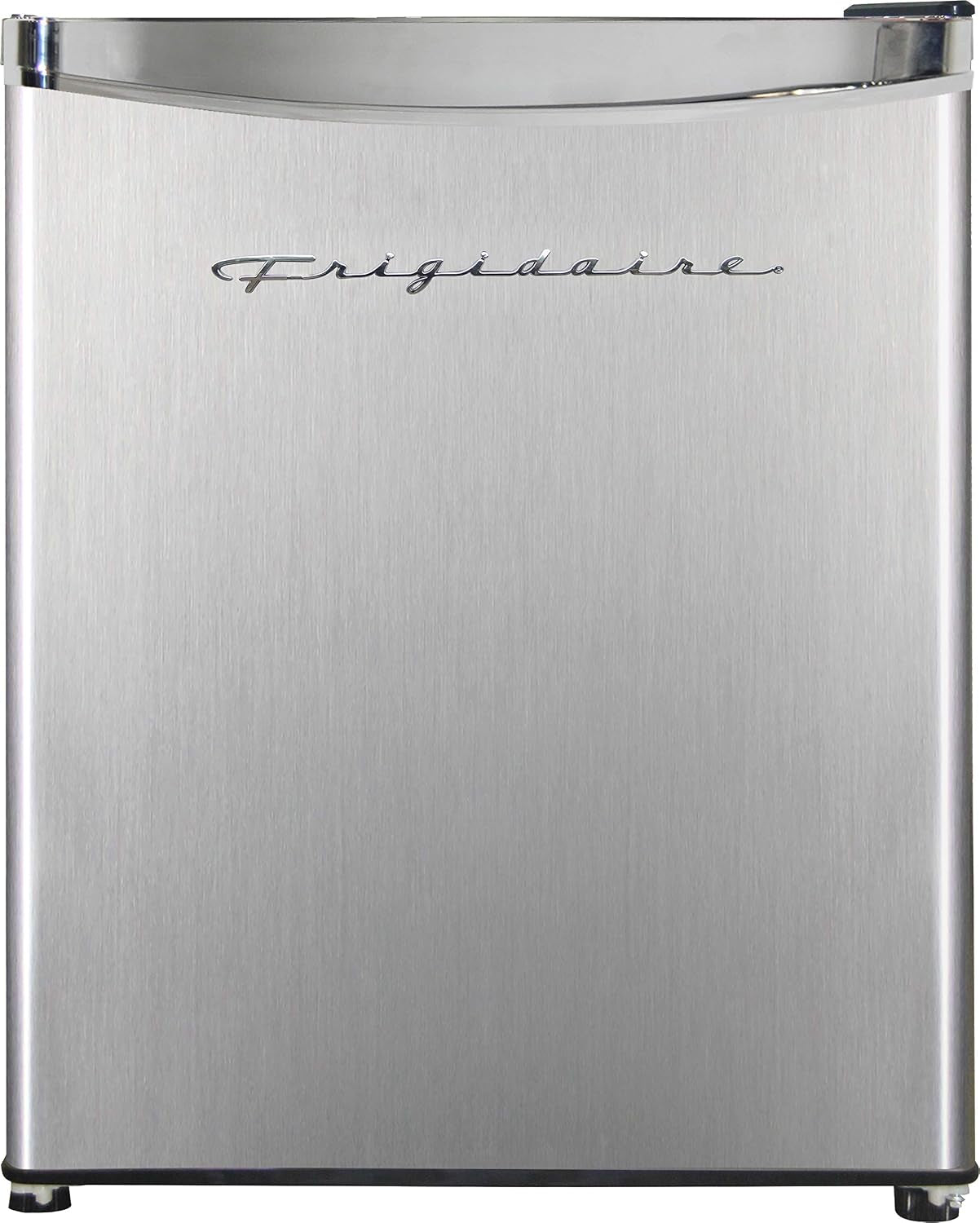 Frigidaire EFRF114-6COM Upright Freezer 1.1 Cu Ft Stainless Platinum Design Series, Silver