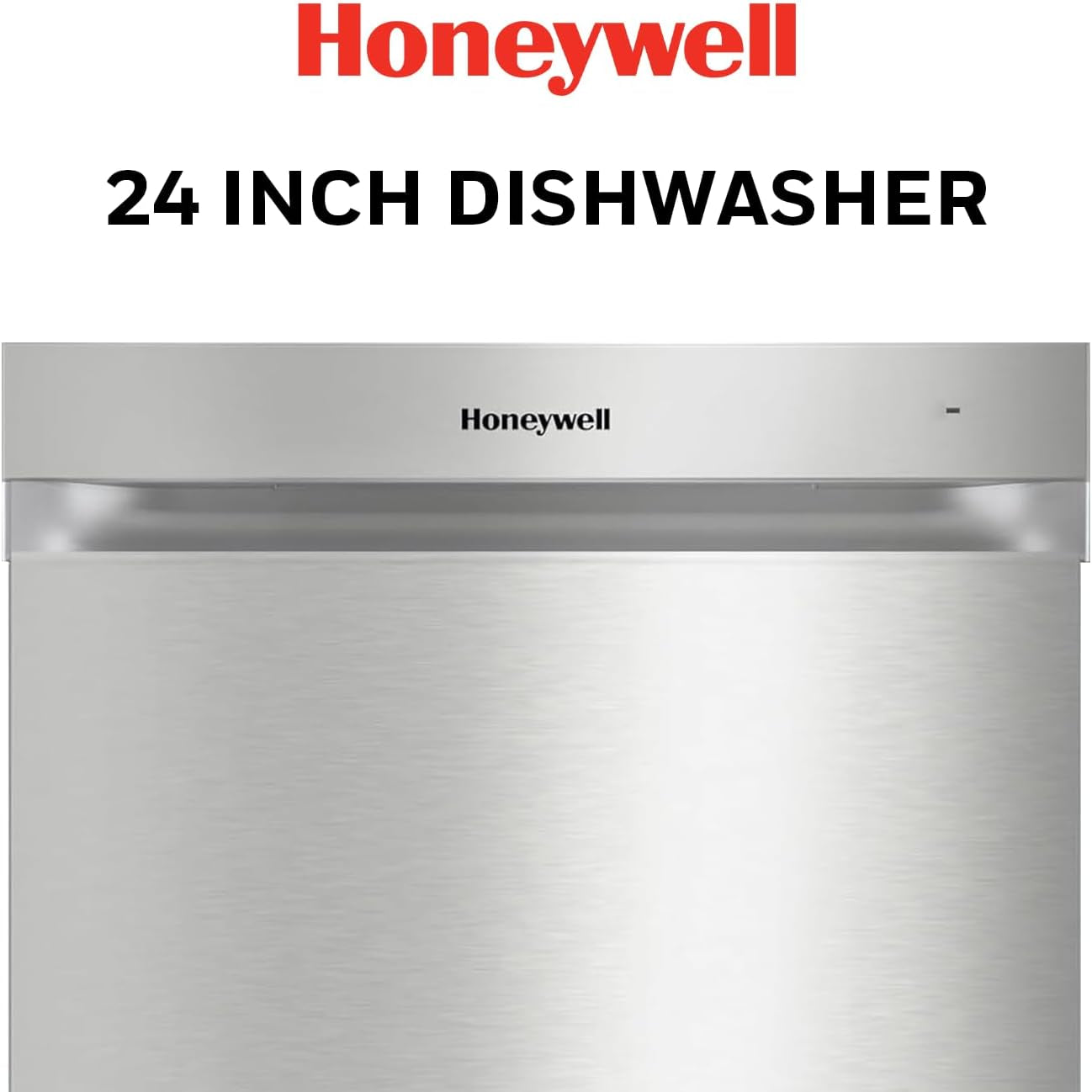 24 Inch Dishwasher with 12 Place Settings, 7 Washing Cycles, Stainless Steel and Plastic Tub, Ul/Energy Star- Stainless Steel