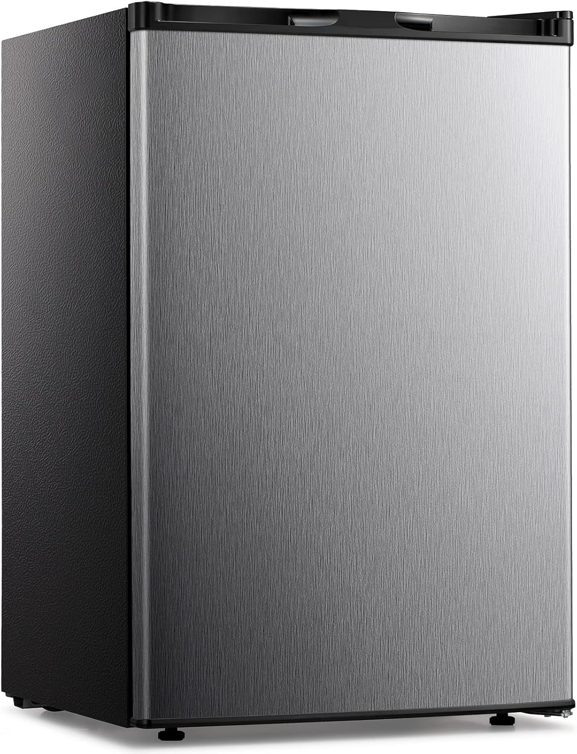 Small Freezer Upright, 3.0 Cu.Ft Mini Freezer, Stainless Steel