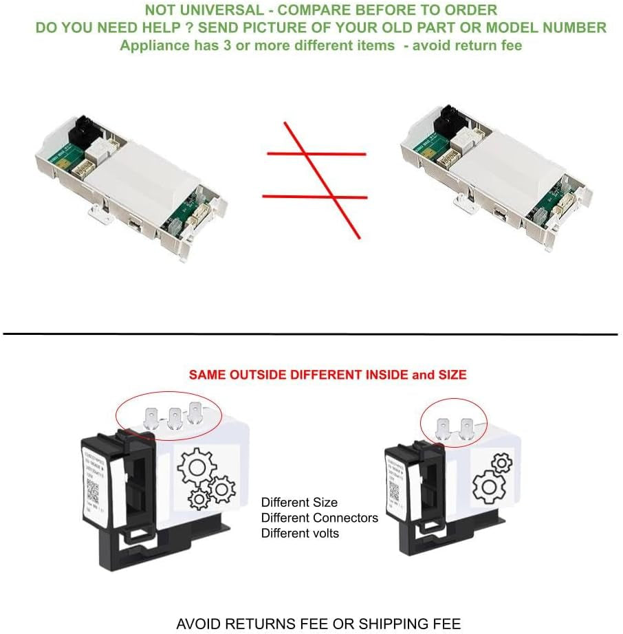490467, 490472, AH3472025 CKD472025X Compatible with Bosch Thermador Gaggenau Dishwasher Dispenser Fits Old Number 490467, 490472, AH3472025