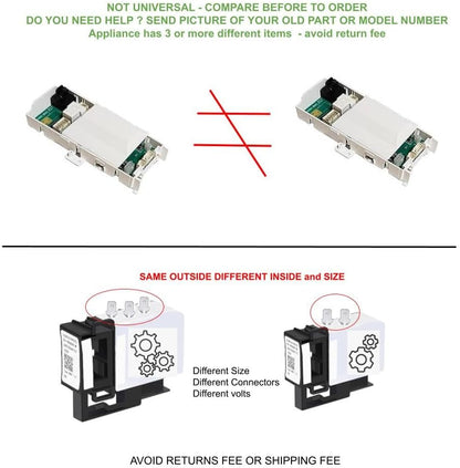 490467, 490472, AH3472025 CKD472025X Compatible with Bosch Thermador Gaggenau Dishwasher Dispenser Fits Old Number 490467, 490472, AH3472025
