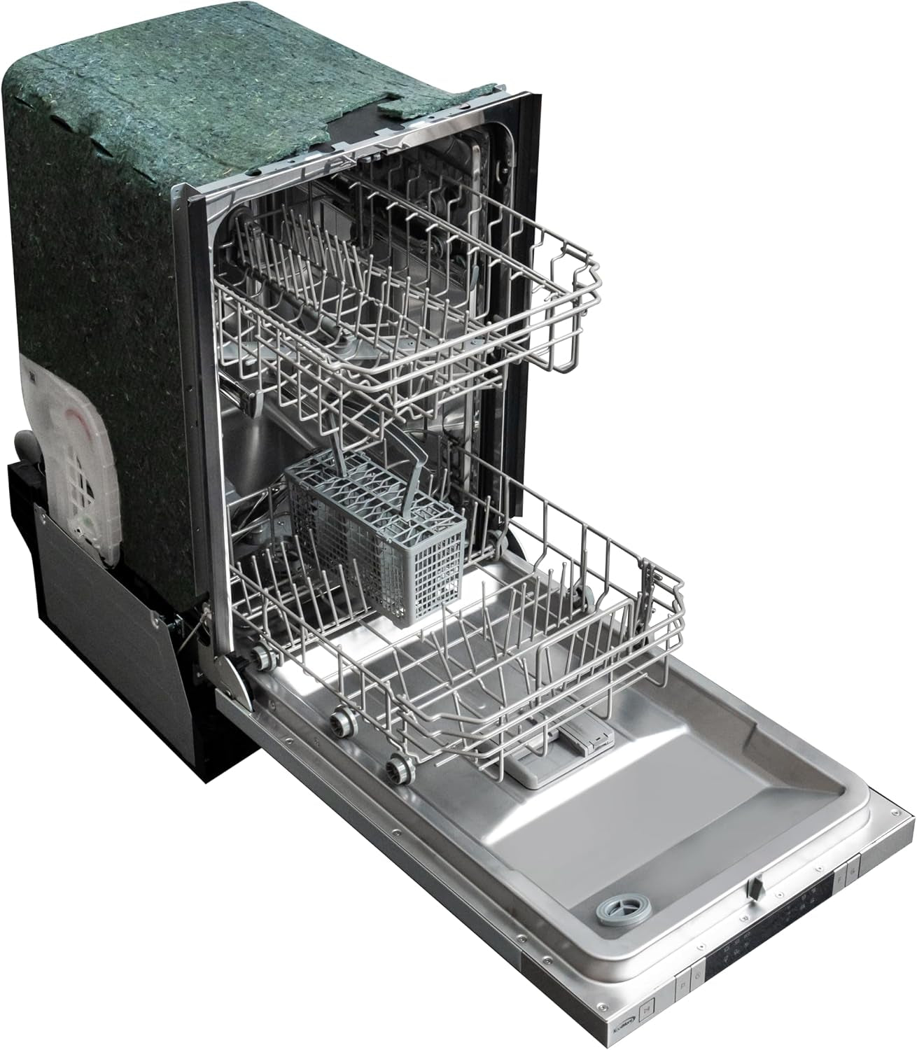 18 In. ADA Panel Ready with 8 Place Settings 52 DB Dishwasher in Stainless-Steel, UL and Energy Star Certified (KM-DW1852-PR)