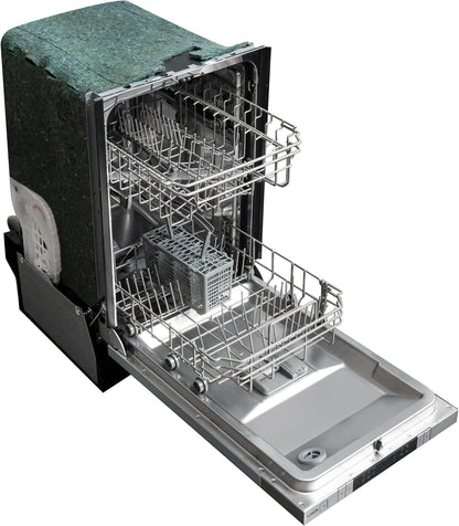 18 In. ADA Panel Ready with 8 Place Settings 52 DB Dishwasher in Stainless-Steel, UL and Energy Star Certified (KM-DW1852-PR)