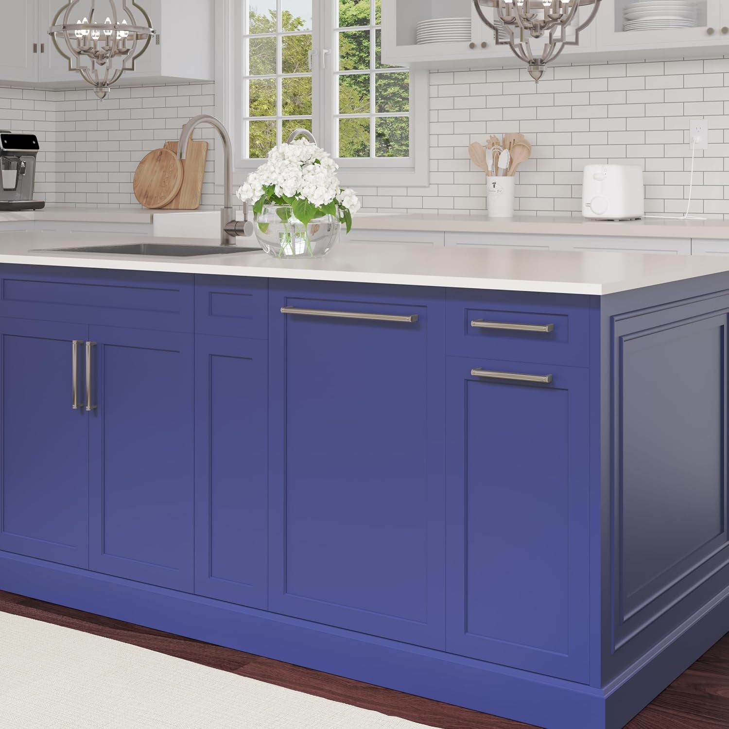 18 In. ADA Panel Ready with 8 Place Settings 52 DB Dishwasher in Stainless-Steel, UL and Energy Star Certified (KM-DW1852-PR)
